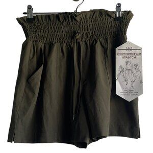 Women's One 5 One Casual Olive Green Shorts - Size Med - NWT
